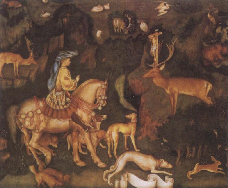 Antonio Pisanello The Vision of Saint Eustace china oil painting image